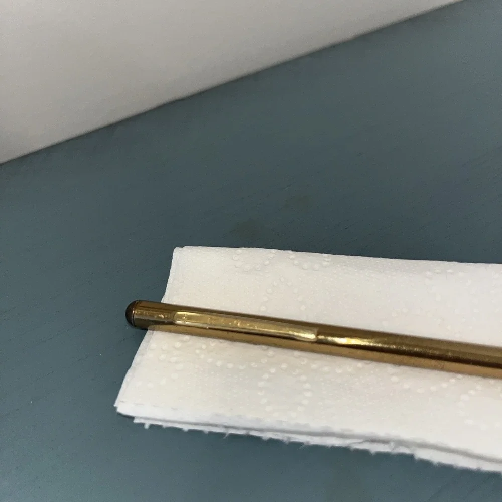 Vintage Rosa twist action‎ mechanical pencil Gold Tone USA
